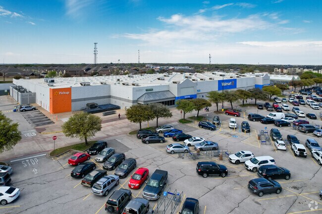 Stop by the Walmart in Hickory Creek to pick up household items.