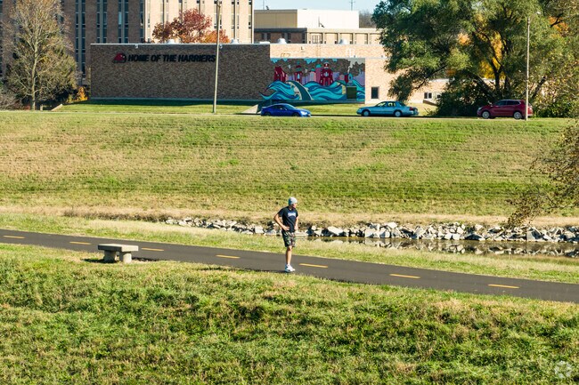 Outdoor exercise is always an option when you live in the East Hamilton neighborhood.