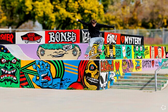 Go skate boarding at Smyrna Community Park in the City of Ceres.