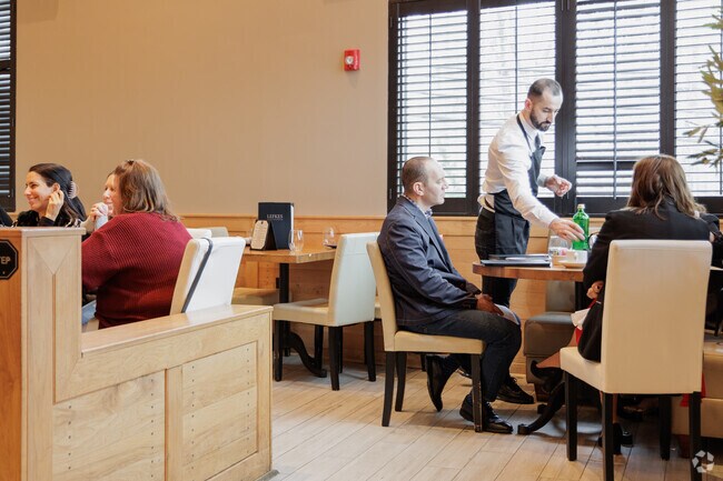 Lefkes Restaurant in Englewood Cliffs, NJ offers Greek cuisine in a fine dining setting.