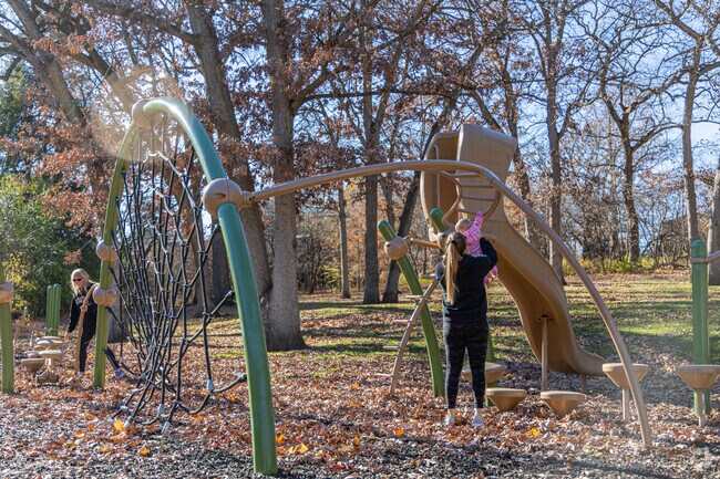Reservoir Park offers a playground at the heart of Sunset Hills.
