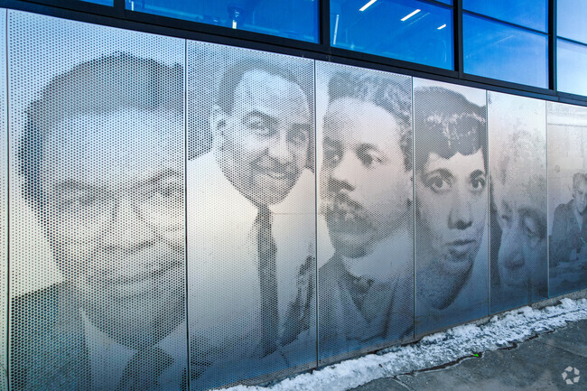 Murals for Historical figures who have impacted the Near North neighborhood.