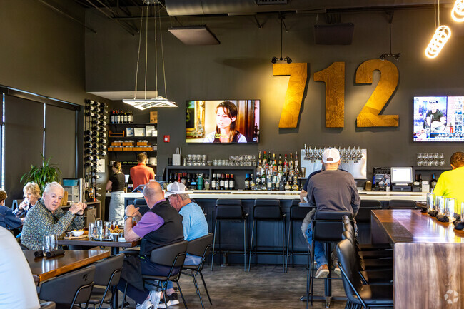 712 Eat + Drink is a perfect place for family meals and friendly gatherings. near McPherson Hills.