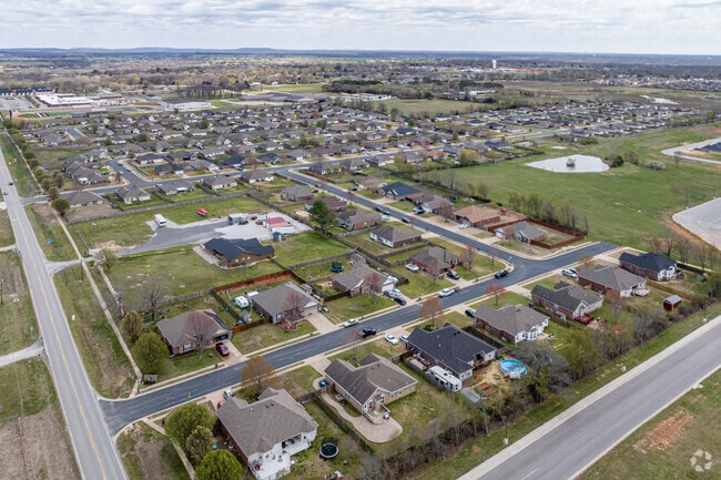 Pea Ridge sits north of Rogers near Bentonville in Northwest Arkansas.