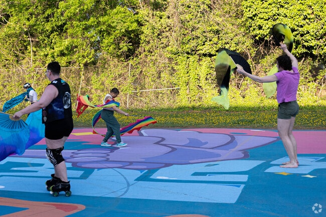 Flow RVA is a local dance group that is free to join with practices near Chestnut Hill.