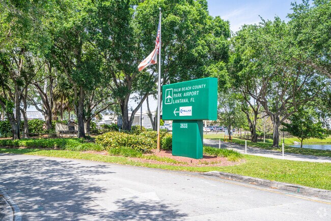 Palm Beach County Airport is very close and convenient in Boynton Bay.