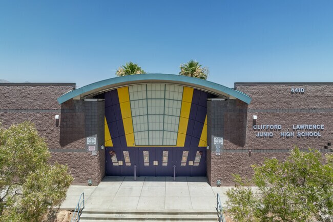 Clifford J Lawrence Junior High School is a public school in Las Vegas, NV.