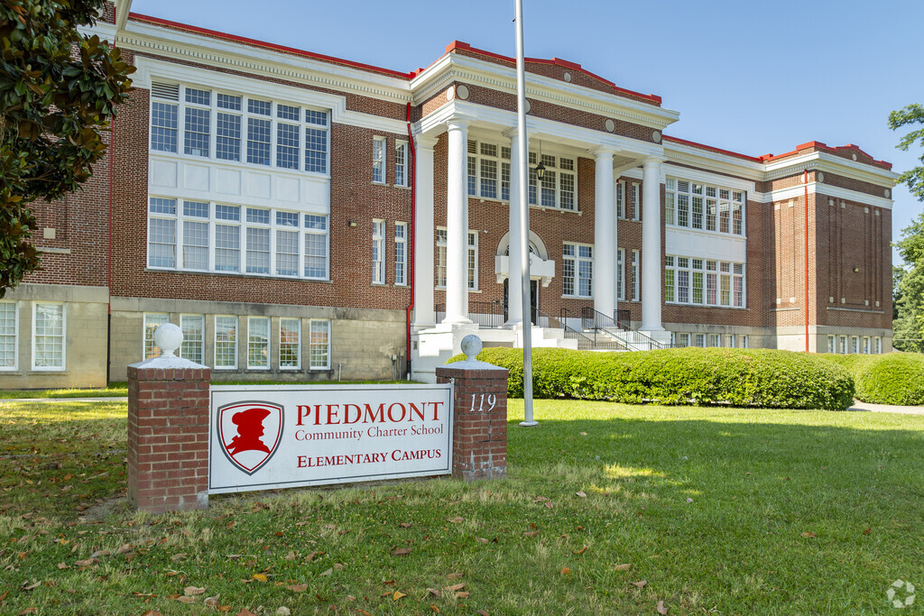 Piedmont Community Charter School receives an overall rating of B+ from niche.com.