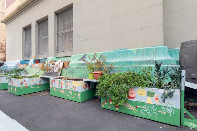 Dos Puentes Elementary School teaches students how to grow healthy food during school.