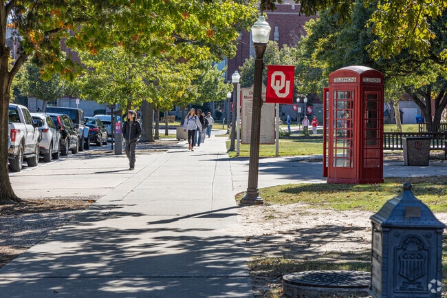 Students from around the world attend OU, which sits right next to Adkins Crossing.