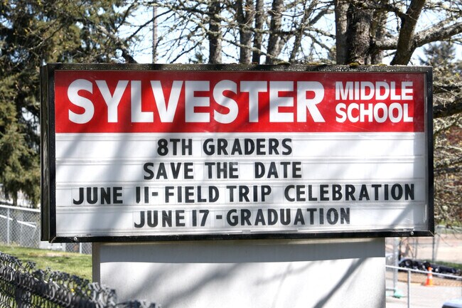 Sylvester Middle School is located in nearby Burien.