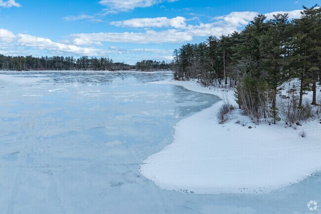 Willand Pond in Somersworth freezes over most winters and is a popular spot for ice fishing.