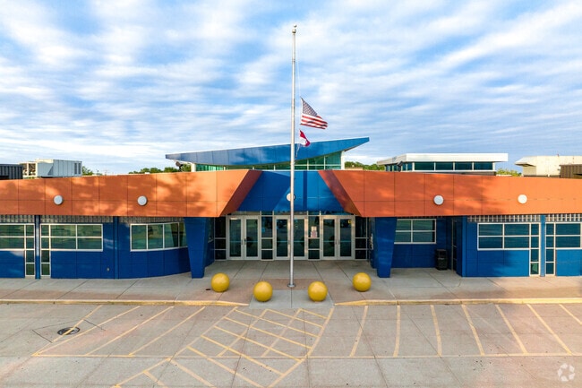 Crestview Middle School serves around 1100 students a year.