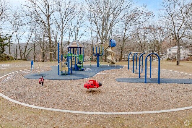 Lakewood Park in Waterville includes a playground that serves neighborhood families.