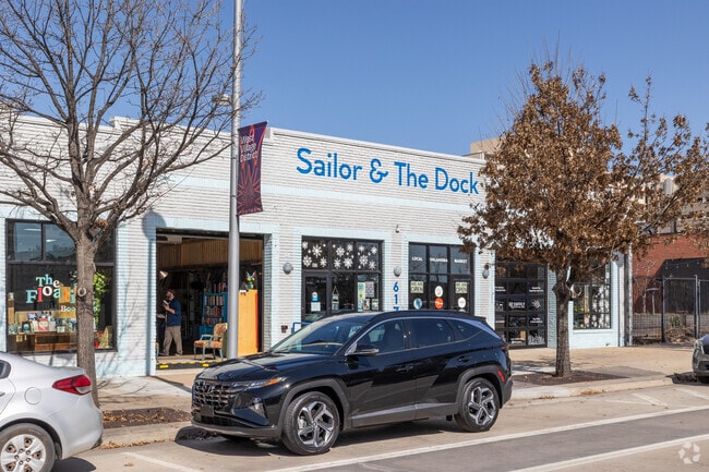 Locals gather at Sailor on the Dock, a hub in Oklahoma City’s Arts District.