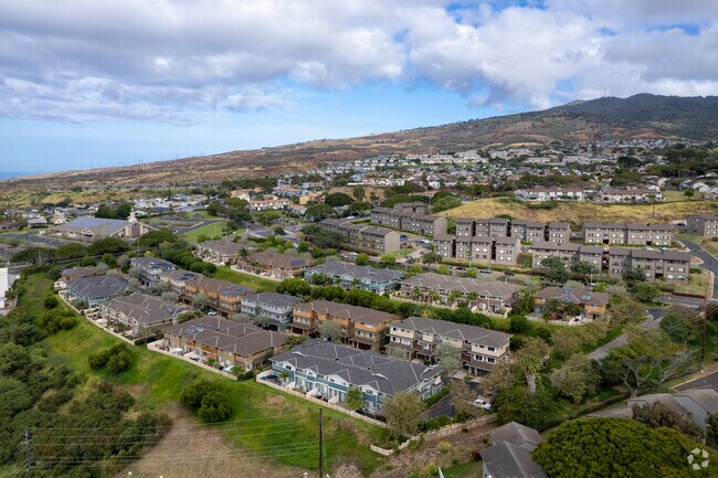 Townhomes are condos are common throughout Makakilo.
