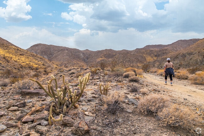 Cathedral Canyon offers great hiking with amazing views of the Cathedral City area.