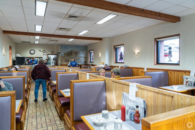 Make sure to grab a big breakfast at Athens Family Restaurant in Beaver Falls.