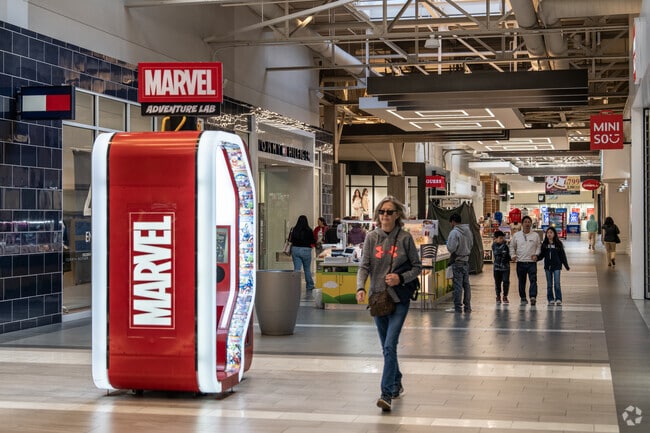 The Great Mall features over 200 stores and restaurants.