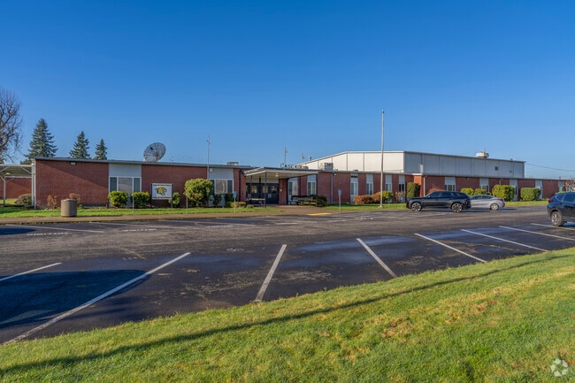 Exterior view of Cascade High School.