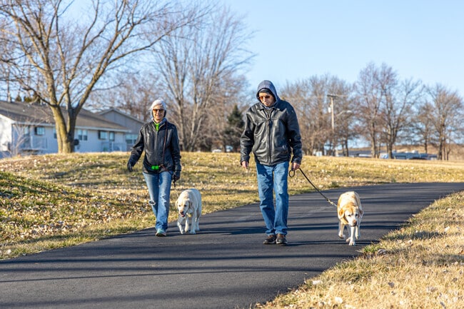 Parks and trails are plentiful in the Grain Valley neighborhood.