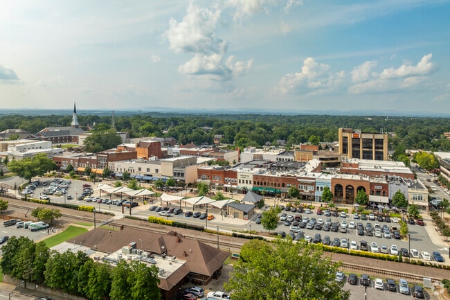 Downtown and all the entertainment is a stone's throw away from Hickory.