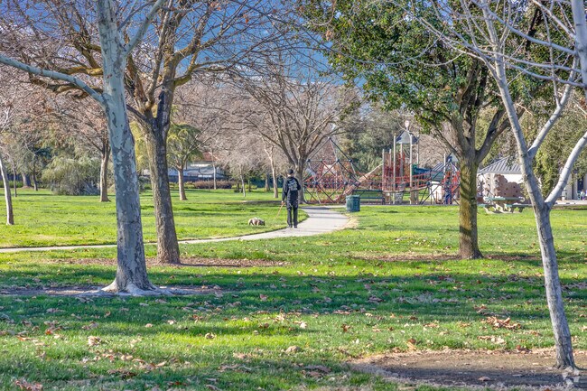 Take a stroll through the many trails in The City of Tracy.