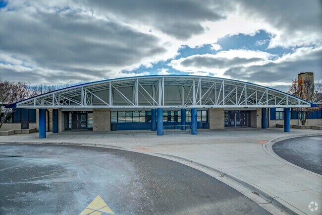 Haslett Middle School, Front Entrance
