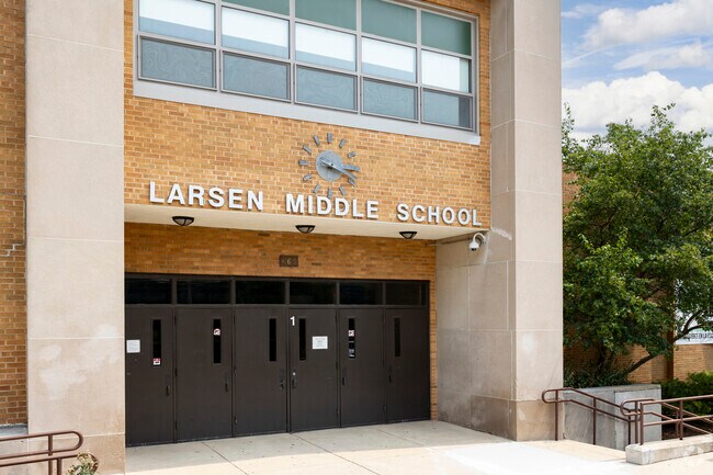 Larsen Middle School is the next stop on Northeast Elgin's kids academic journey.
