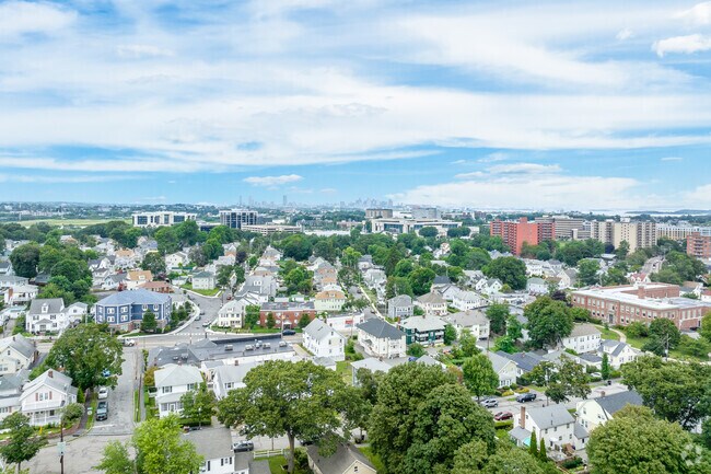 Montclair and its proximity to Boston.
