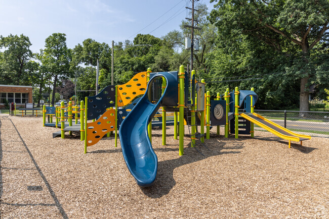 Playground at Ferndale Lower Elementary School in Oak Park.