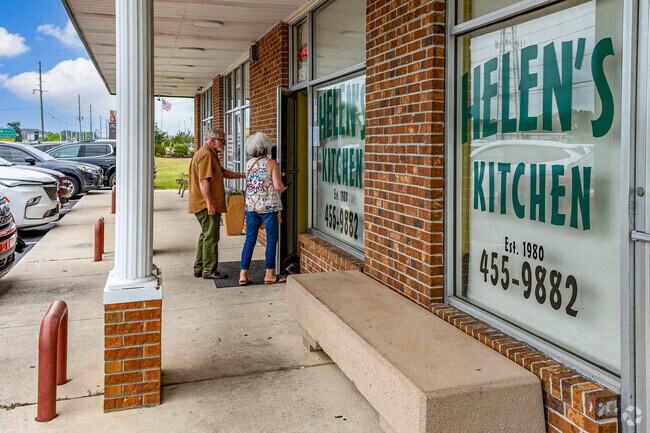 Helen's Kitchen is a popular local spot in Pumpkin Center.
