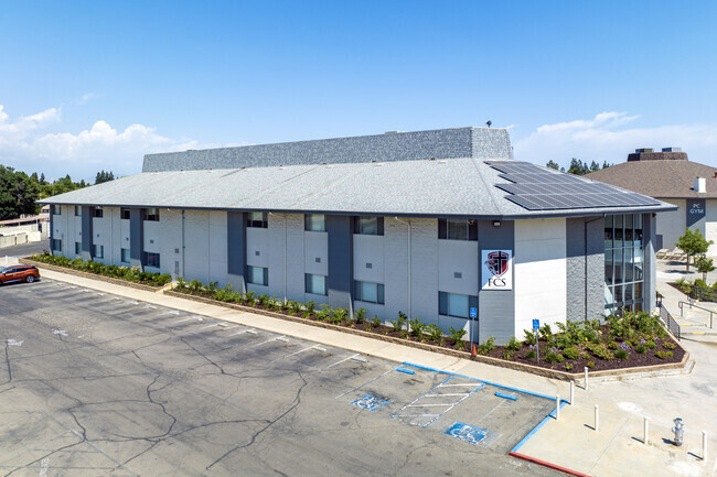 Students at Fresno Christian School receive private instruction through biblical foundations.