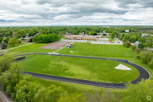 Otter Creek Public Middle School track and field.