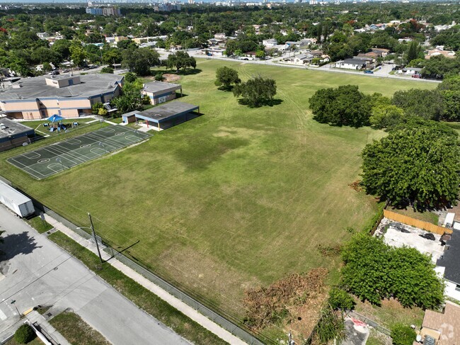 Kelsey L. Pharr Elementary School has plenty of space for students to play.