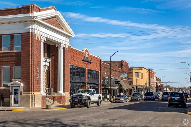 Downtown Hays has a wide variety of shops and retail options to enjoy.