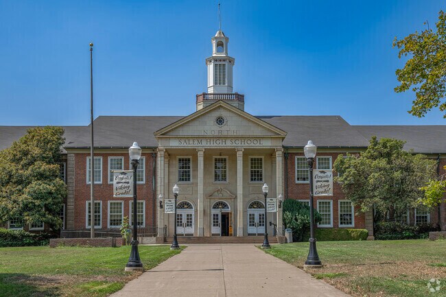 Students in Northeast Salem can enroll at historic North Salem High School.