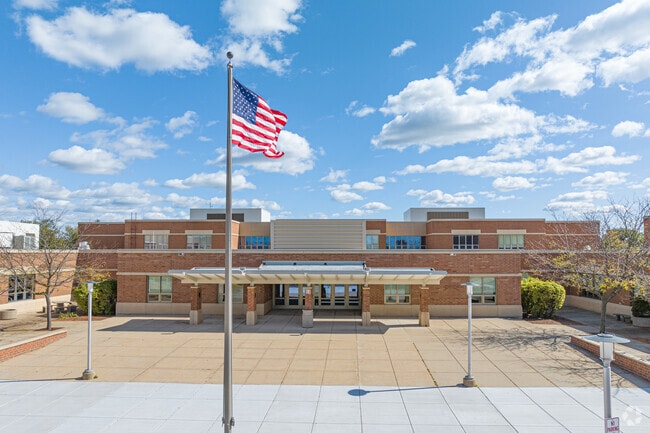 The top-rated Geneva Middle School South serves the local community.