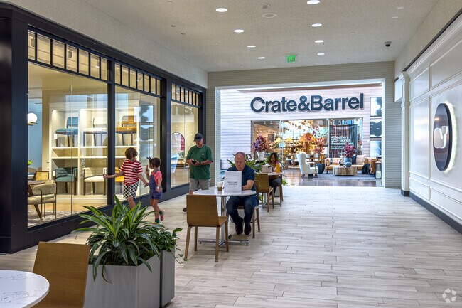 The Gallery offers a variety of upscale shopping for Edina residents.