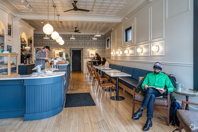 Lakewood locals frequent Goodkind Coffee for its relaxing atmosphere and artisan beverages.