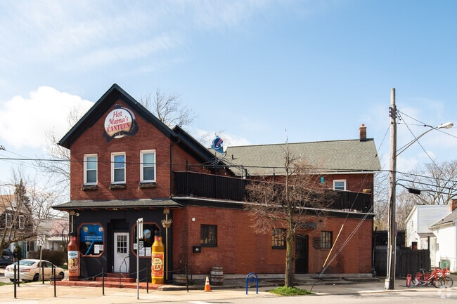 in Grant-Amherst you can find a wide variety of eateries, including Hot Mama's Canteen.