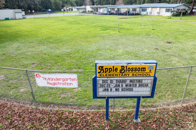 Apple Blossom School has great academic and athletic opportunities for students.