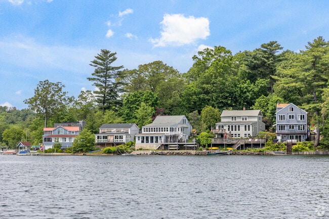 Homes around Lake Boon vary in size, price, and style but all have private lake access.