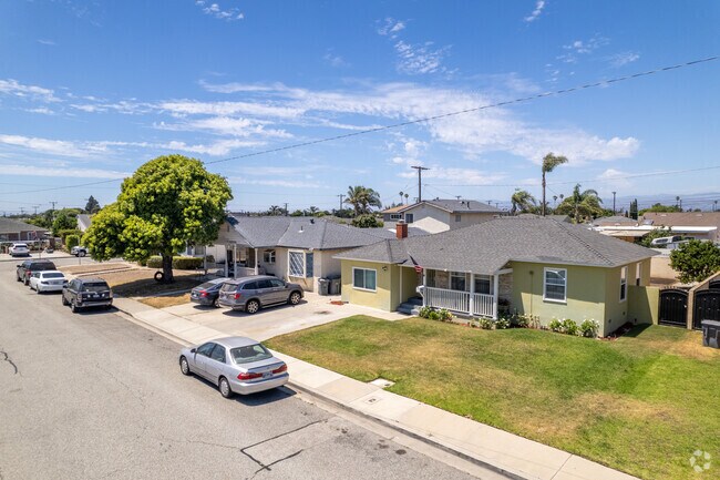 You can find homes with quaint front porches throughout the Kamala Park neighborhood of Oxnard.