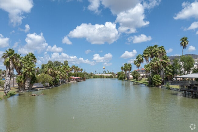 This charming lake is situated along highway 77 in northwest Brownsville.