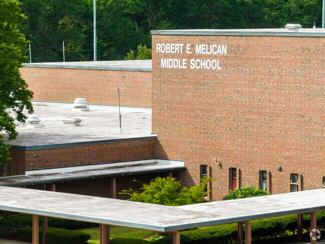 Robert E. Melican Middle School Signage