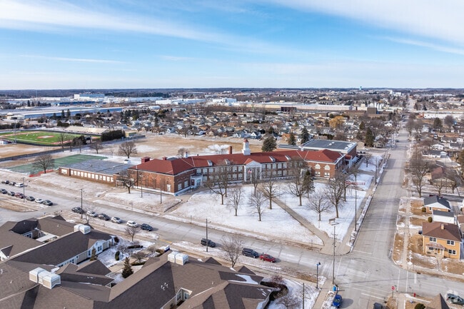 Washington Middle School in Manitowoc.