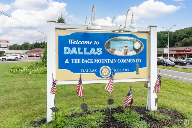 Dallas is the heart of the Back Mountain community near Wilks-Barre.