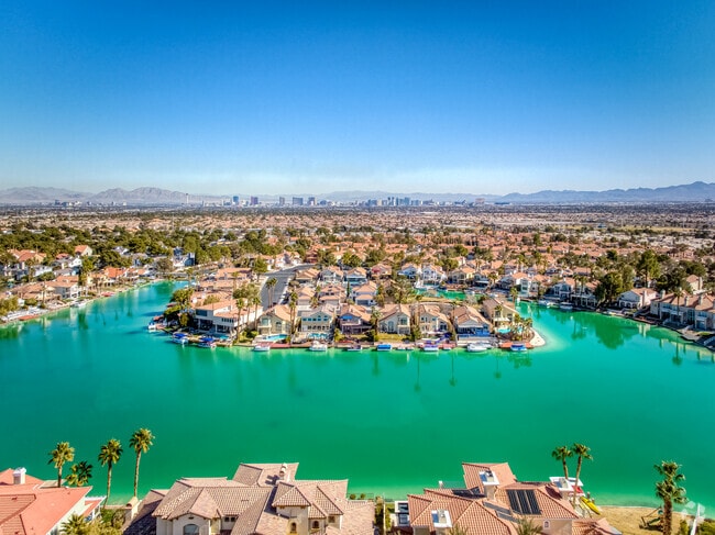 The Lakes is just west of The Las Vegas Strip.