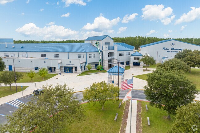 Pedro Menendez High School in Saint Augustine ranks among the top public schools in St. Johns County, earning a B grade from Niche.